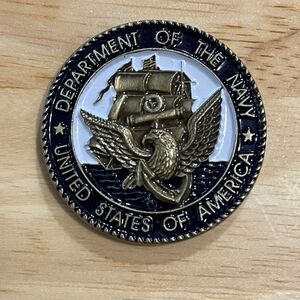 Challenge Coin USN US Navy Hospital Corps Since 17 June 1898 Military